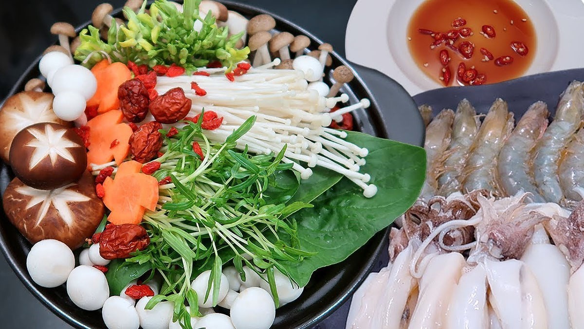 Lẩu Thái hải sản