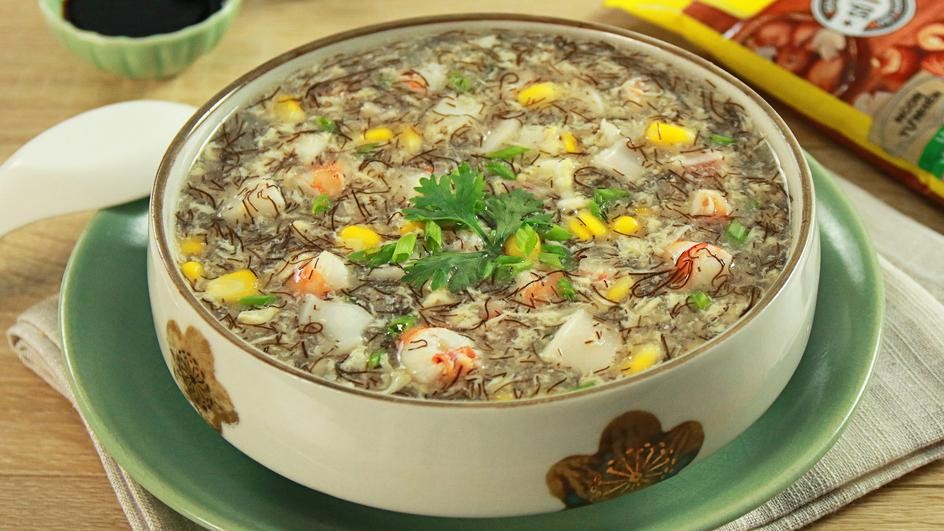 Soup cua tóc tiên