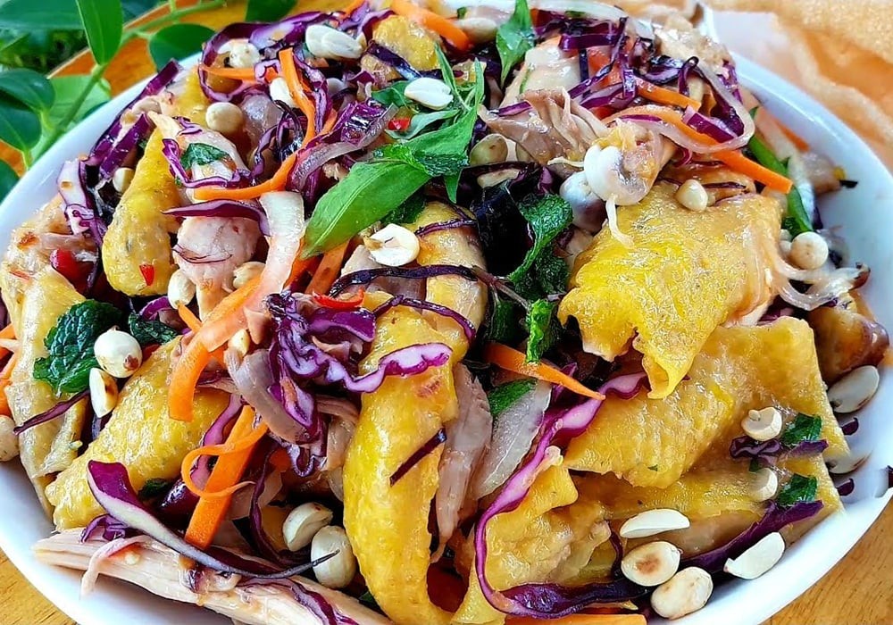 Gỏi gà cho tiệc