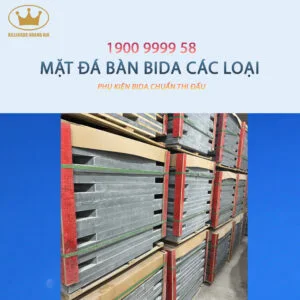 Mặt đá bàn Bida các loại mặt đá bàn phẳng pool ba băng