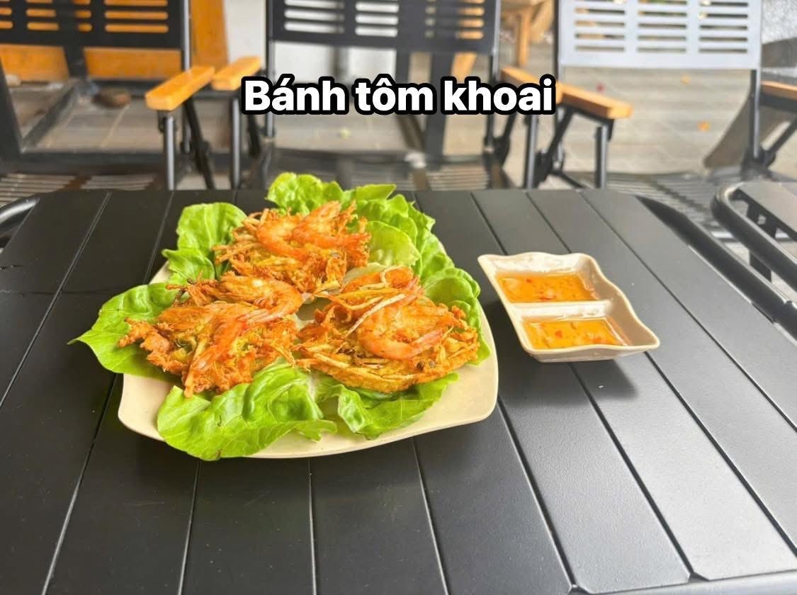 Bánh Tôm Khoai Chiên
