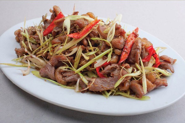 Bê Xào Sả Ớt