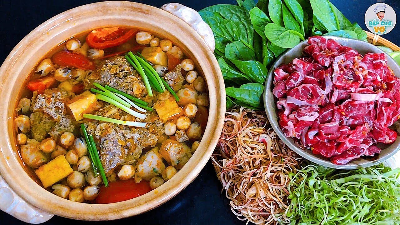 Lẩu riêu cua hải sản