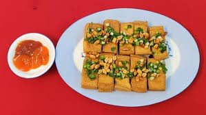 Đậu khuôn chiên mỡ hành