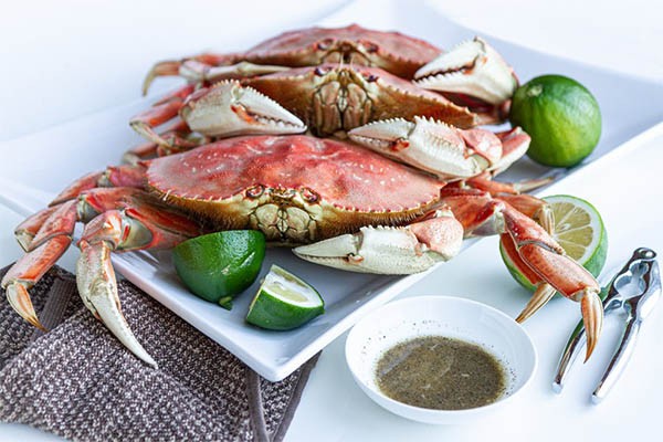 Cua biển hấp dừa